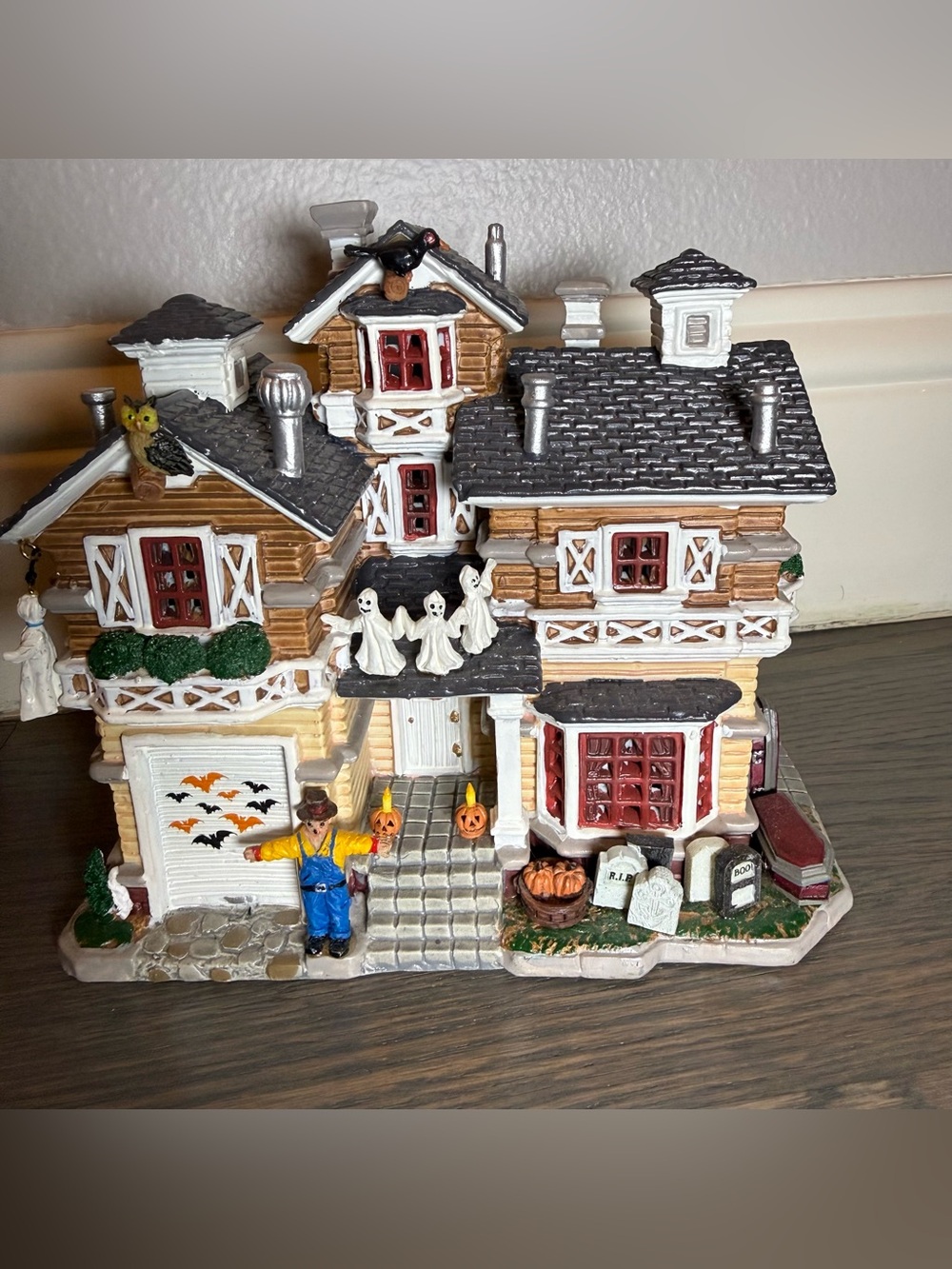 2004 Lemax Pumpkin Hollow Franklin Village Residence #45004 RARE VINTAGE Retired - Picture 6 of 7